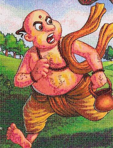 54. THE GIANT AND THE HELPLESS BRAHMIN